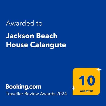 Jackson'S Beach House Calangute Lejlighedshotel Eksteriør billede