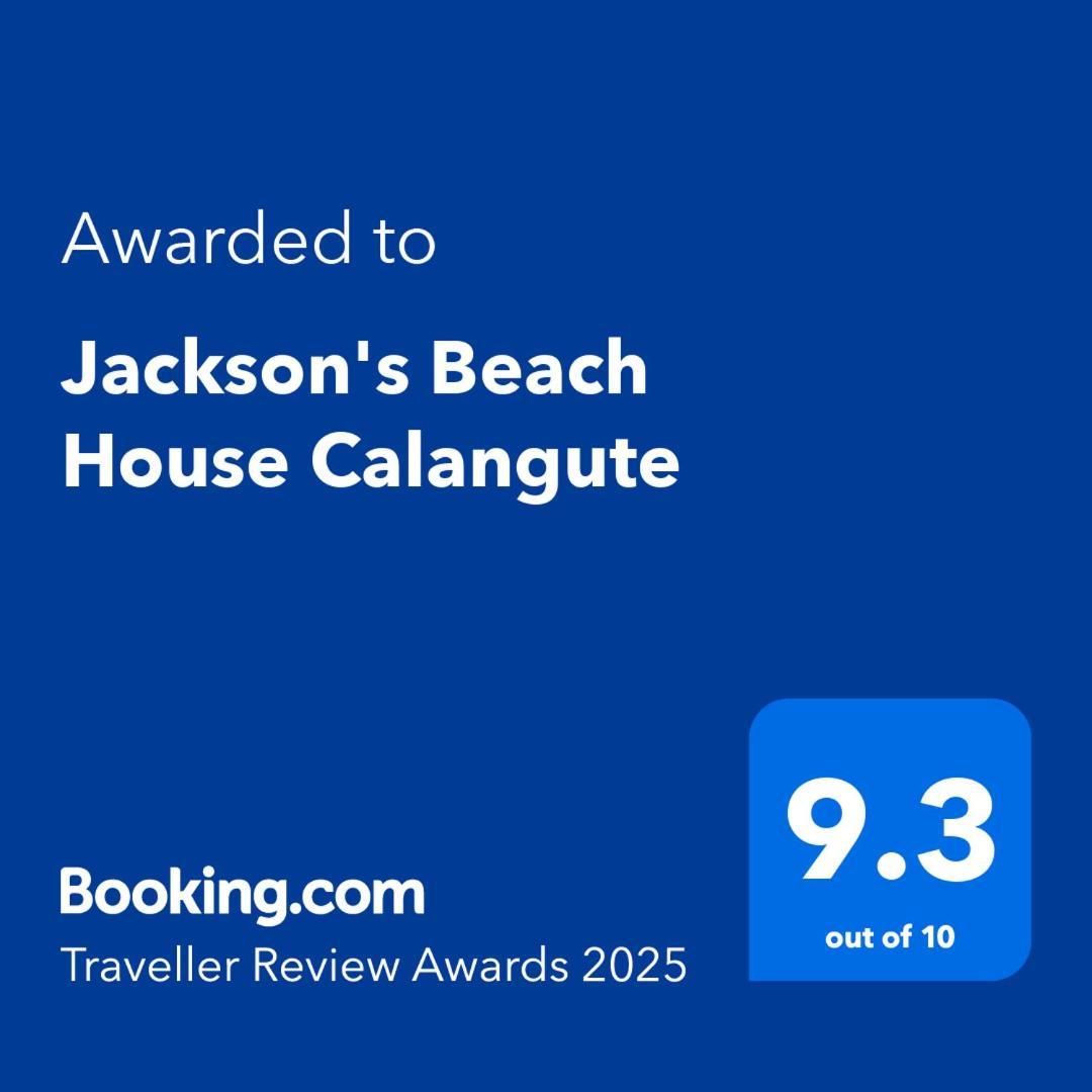 Jackson'S Beach House Calangute Lejlighedshotel Eksteriør billede